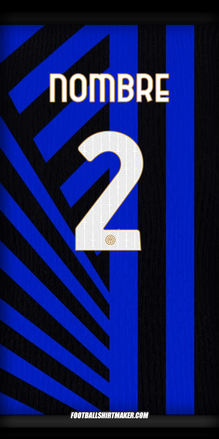 Jersey Inter Cup 2024/2025 -  nombre - 2