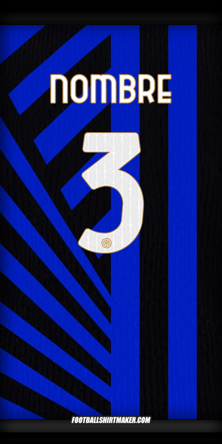 Camiseta Inter Cup 2024/2025 -  nombre - 3