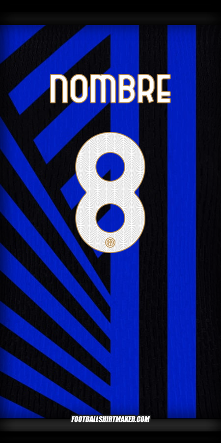 Jersey Inter Cup 2024/2025 -  nombre - 8
