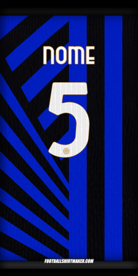 Maglia Inter Cup 2024/2025 -  nome - 5