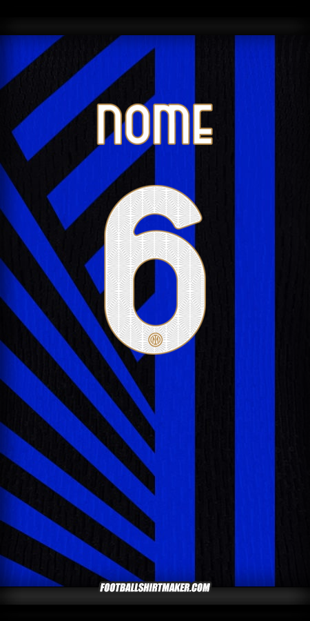 Camisa Inter Cup 2024/2025 -  nome - 6