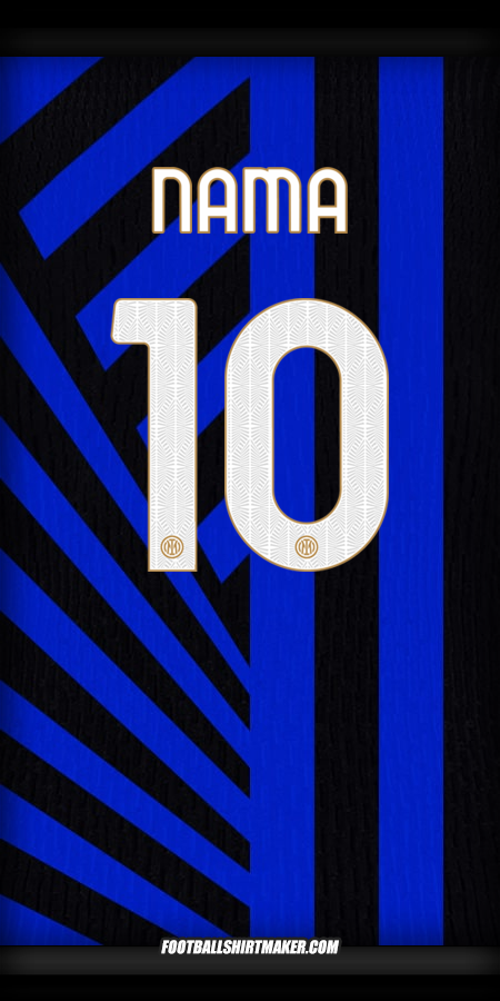 Jersey Inter Cup 2024/2025 -  nama - 10