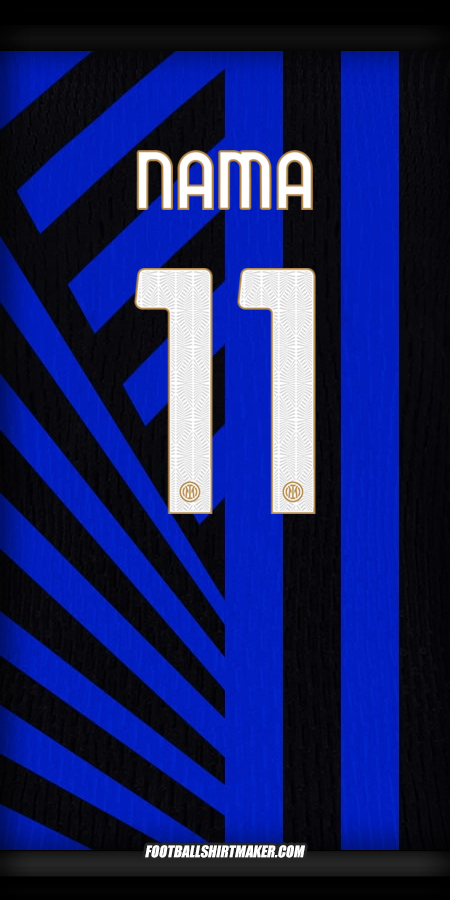 Jersey Inter Cup 2024/2025 -  nama - 11