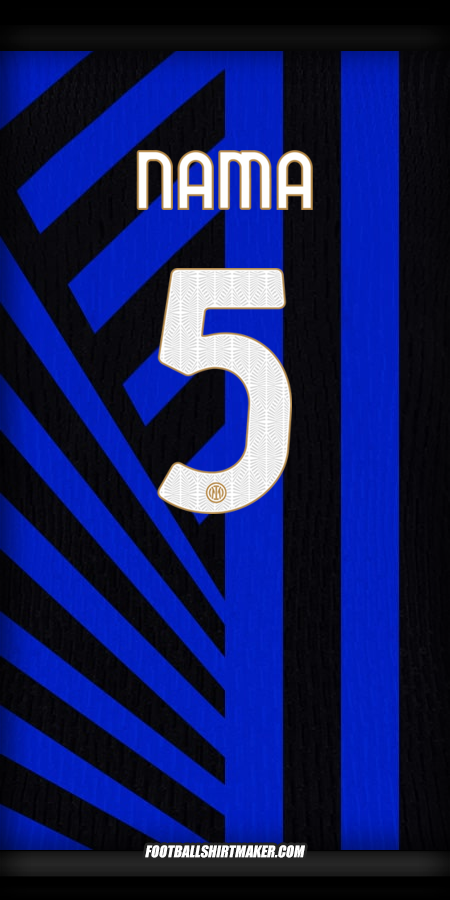 Jersey Inter Cup 2024/2025 -  nama - 5