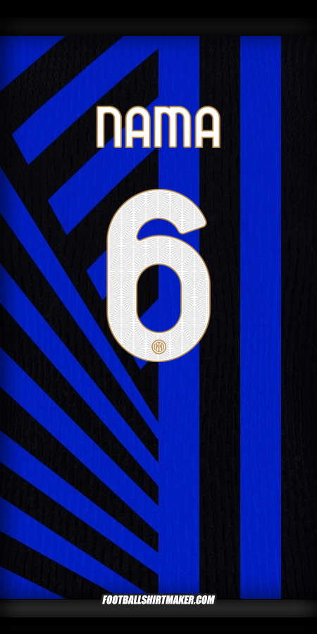 Jersey Inter Cup 2024/2025 -  nama - 6