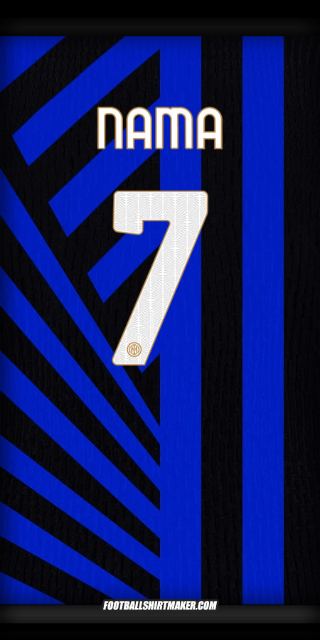 Jersey Inter Cup 2024/2025 -  nama - 7