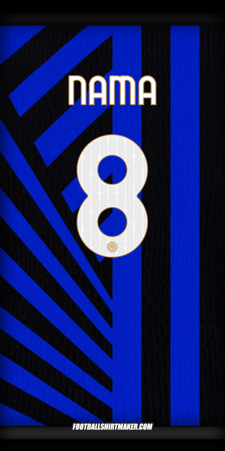 Jersey Inter Cup 2024/2025 -  nama - 8