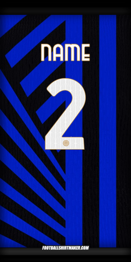Shirt Inter Cup 2024/2025 -  name - 2