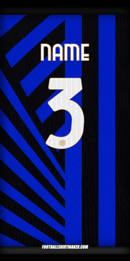 Shirt Inter Cup 2024/2025 -  name - 3