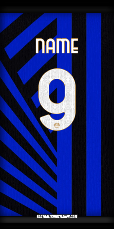 Shirt Inter Cup 2024/2025 -  name - 9