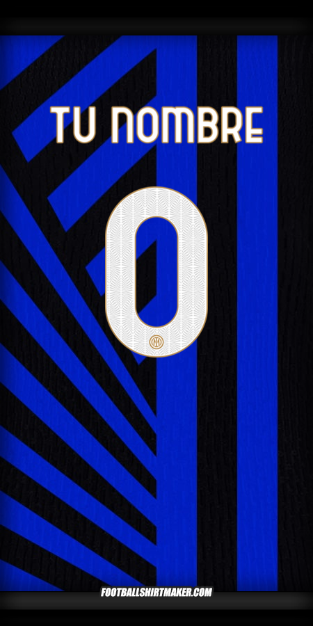 Camiseta Inter 2024/2025 Cup -  tu nombre - 0