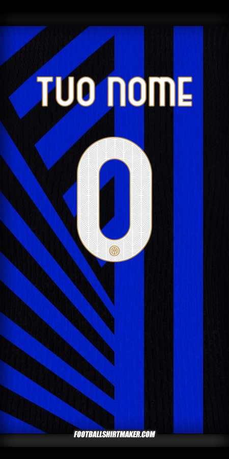 Maglia Inter 2024/2025 Cup -  tuo nome - 0
