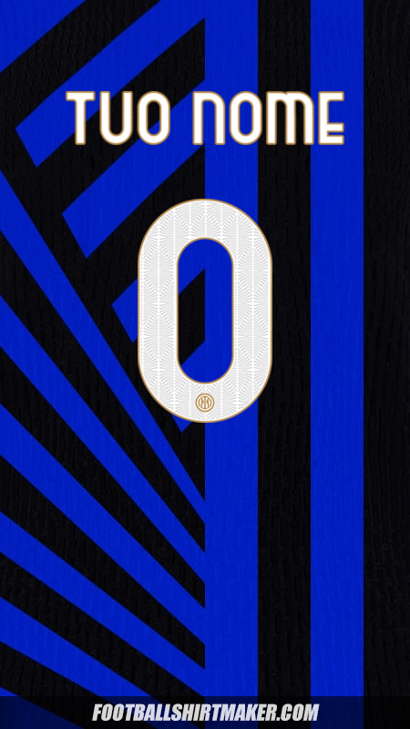Maglia Inter 2024/2025 Cup -  tuo nome - 0