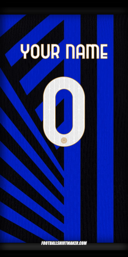 Jersey Inter 2024/2025 Cup -  your name - 0