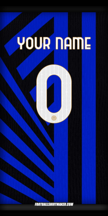 Shirt Inter Cup 2024/2025 -  your name - 0