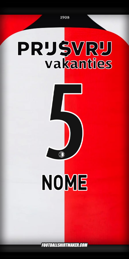 Maglia Feyenoord Rotterdam 2024/2025 -  nome - 5