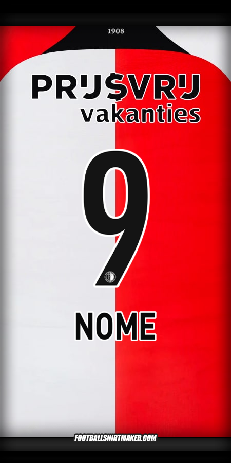 Maglia Feyenoord Rotterdam 2024/2025 -  nome - 9