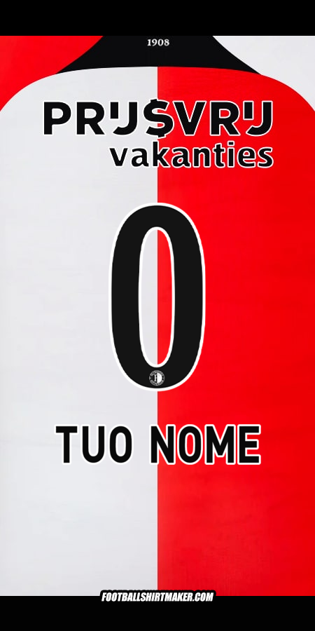 Maglia Feyenoord Rotterdam 2024/2025 -  tuo nome - 0