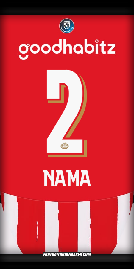 Jersey PSV 2024/2025 -  nama - 2