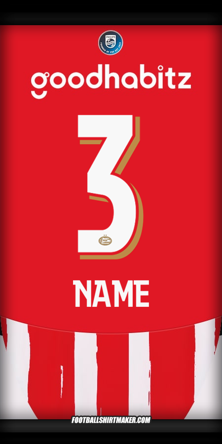 Shirt PSV 2024/2025 -  name - 3