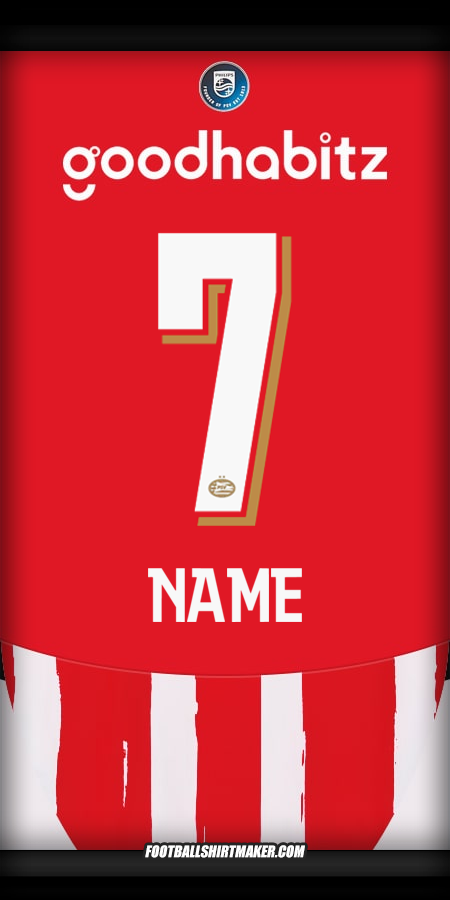 Jersey PSV 2024/2025 -  name - 7