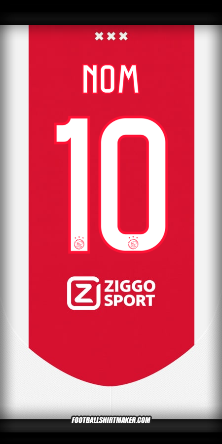 Maillot AFC Ajax 2024/2025 -  nom - 10