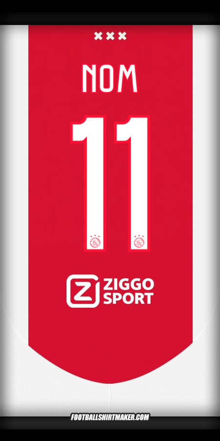 Maillot AFC Ajax 2024/2025 -  nom - 11