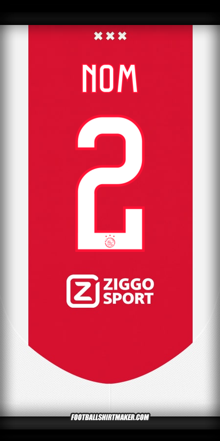 Maillot AFC Ajax 2024/2025 -  nom - 2