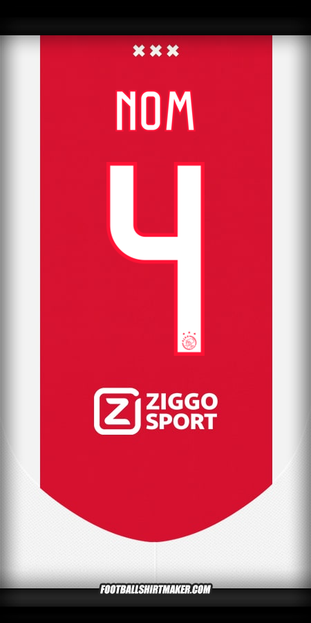 Maillot AFC Ajax 2024/2025 -  nom - 4
