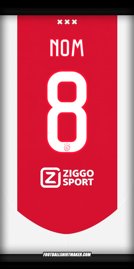 Maillot AFC Ajax 2024/2025 -  nom - 8