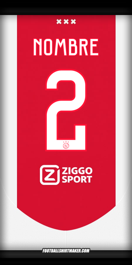 Jersey AFC Ajax 2024/2025 -  nombre - 2
