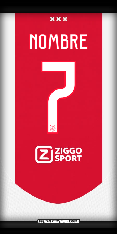 Jersey AFC Ajax 2024/2025 -  nombre - 7