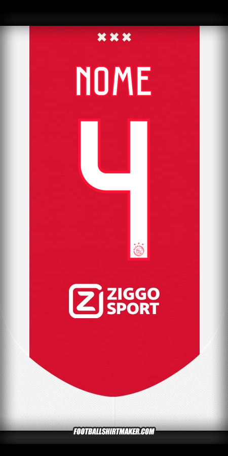 Camisa AFC Ajax 2024/2025 -  nome - 4