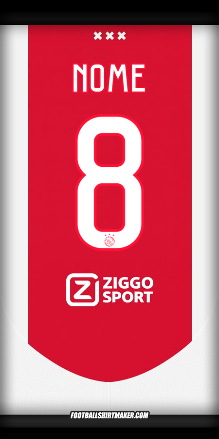 Camisa AFC Ajax 2024/2025 -  nome - 8