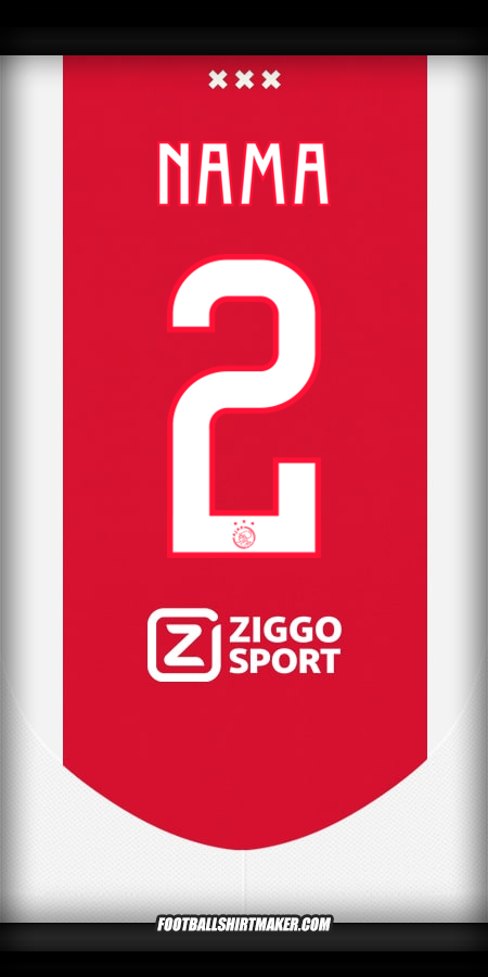 Jersey AFC Ajax 2024/2025 -  nama - 2