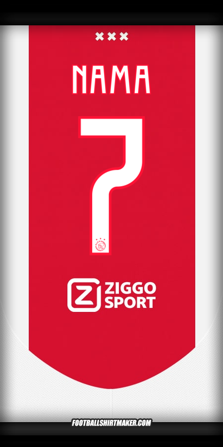 Jersey AFC Ajax 2024/2025 -  nama - 7