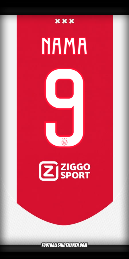 Jersey AFC Ajax 2024/2025 -  nama - 9