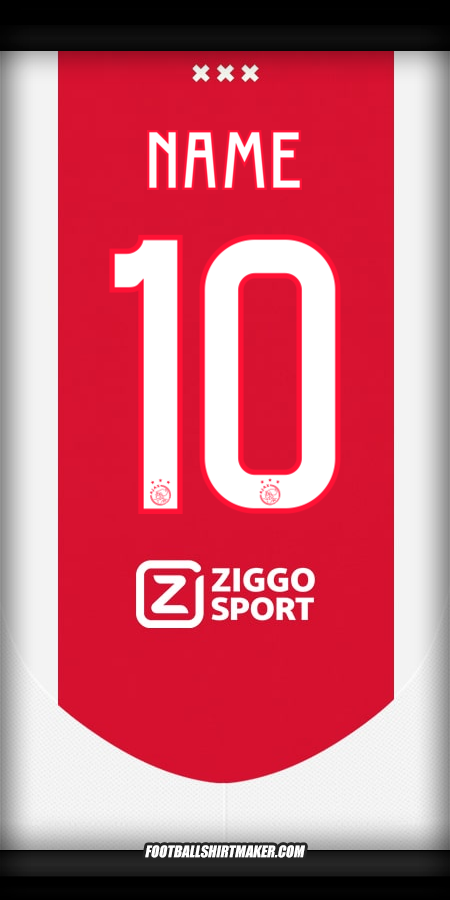 Jersey AFC Ajax 2024/2025 -  name - 10
