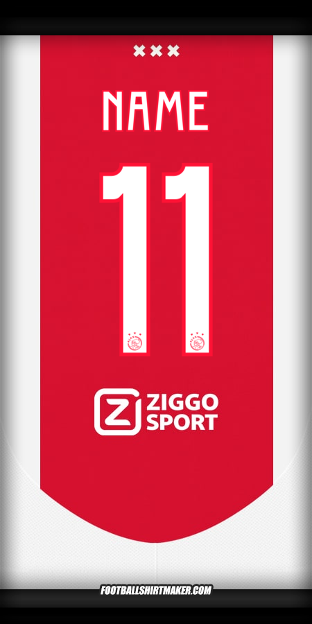 Trikot AFC Ajax 2024/2025 -  name - 11