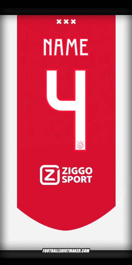 Jersey AFC Ajax 2024/2025 -  name - 4