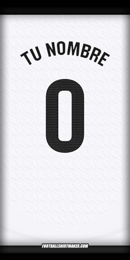 Jersey Real Madrid CF 2024/2025 -  tu nombre - 0