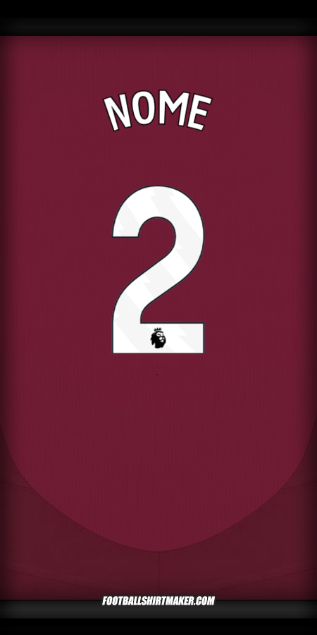 Maglia Aston Villa FC 2024/2025 -  nome - 2