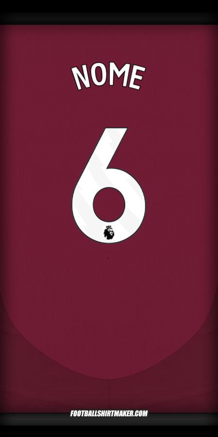 Maglia Aston Villa FC 2024/2025 -  nome - 6