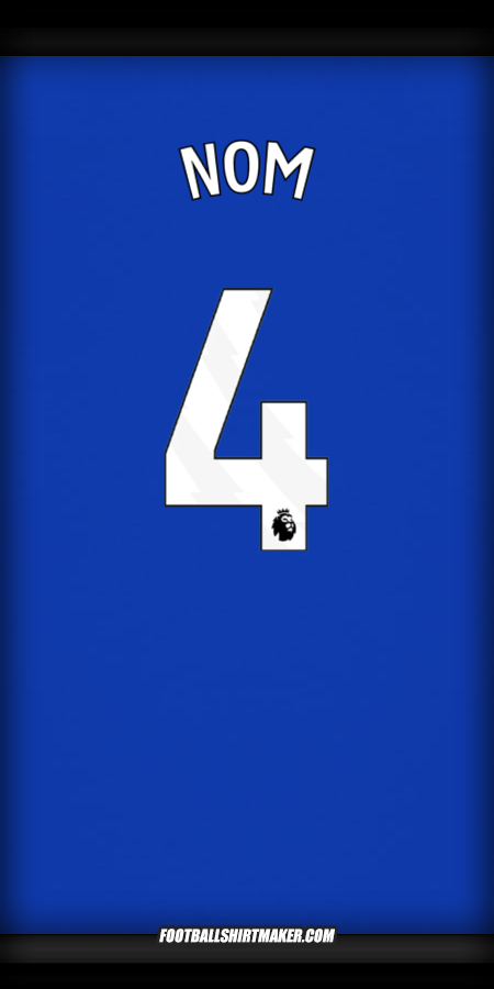 Maillot Everton FC 2024/2025 -  nom - 4