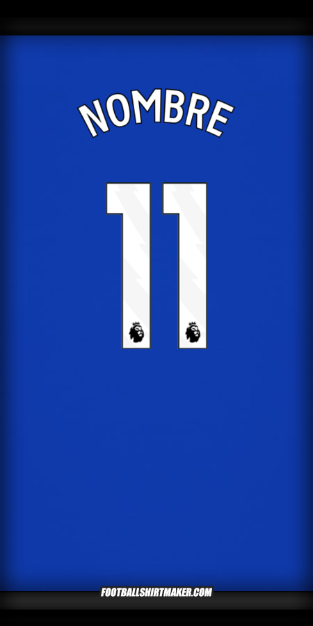 Jersey Everton FC 2024/2025 -  nombre - 11