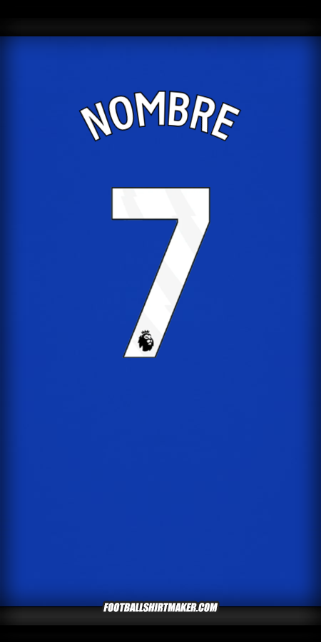 Camiseta Everton FC 2024/2025 -  nombre - 7