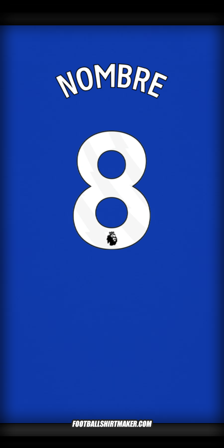Camiseta Everton FC 2024/2025 -  nombre - 8