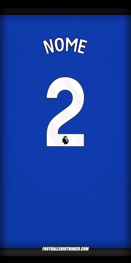 Camisola Everton FC 2024/2025 -  nome - 2