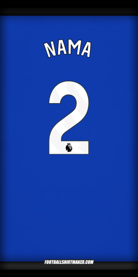 Jersey Everton FC 2024/2025 -  nama - 2