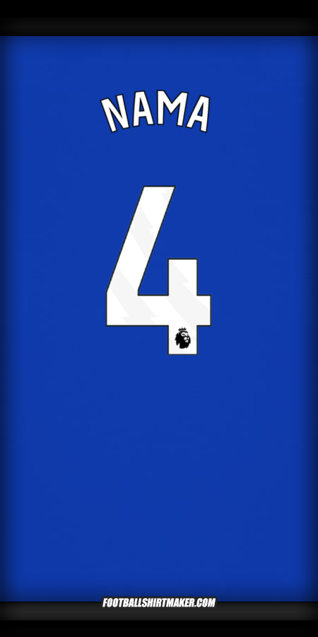 Jersey Everton FC 2024/2025 -  nama - 4